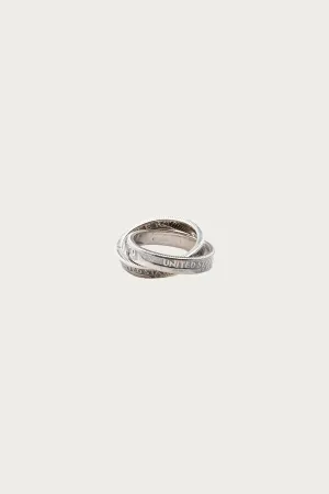 25 Twin Ring - Silver
