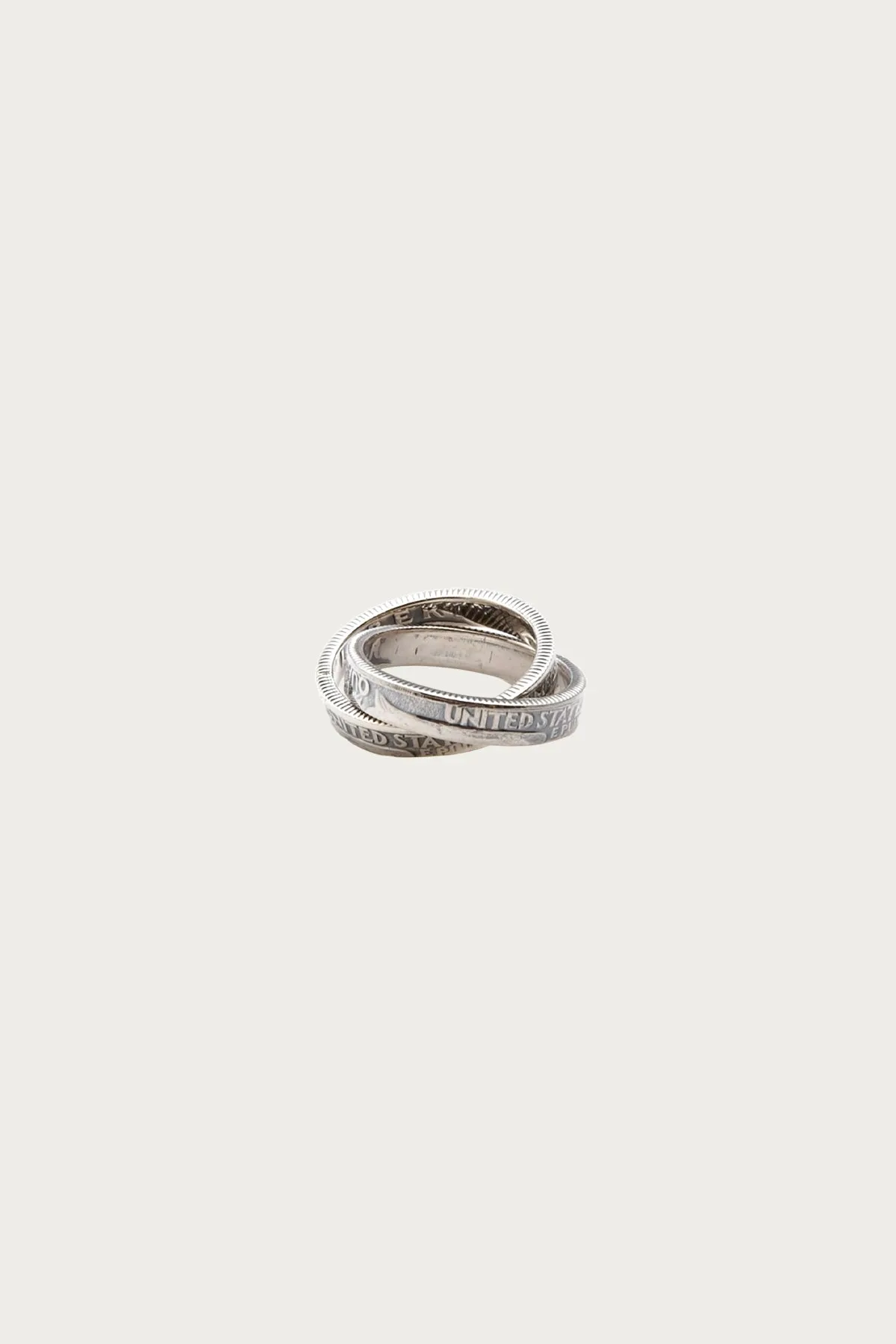 25 Twin Ring - Silver