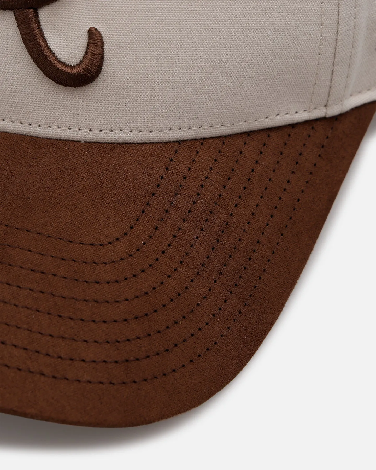 47 Brand Atlanta Braves 'Coconut' Offside DT Snapback Coconut