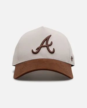 47 Brand Atlanta Braves 'Coconut' Offside DT Snapback Coconut