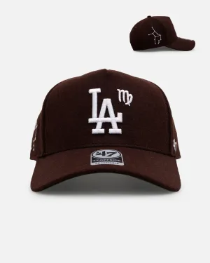 47 Brand Los Angeles Dodgers 'Zodiac' Virgo 47 Offside Snapback Brown