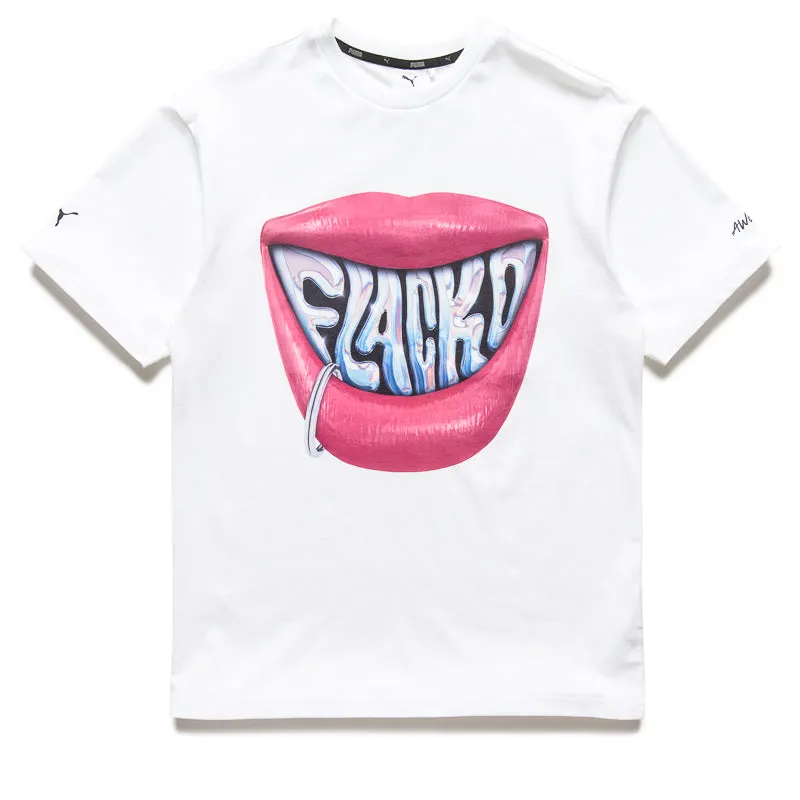 A$AP Rocky x Puma Flacko Smile Tee - White