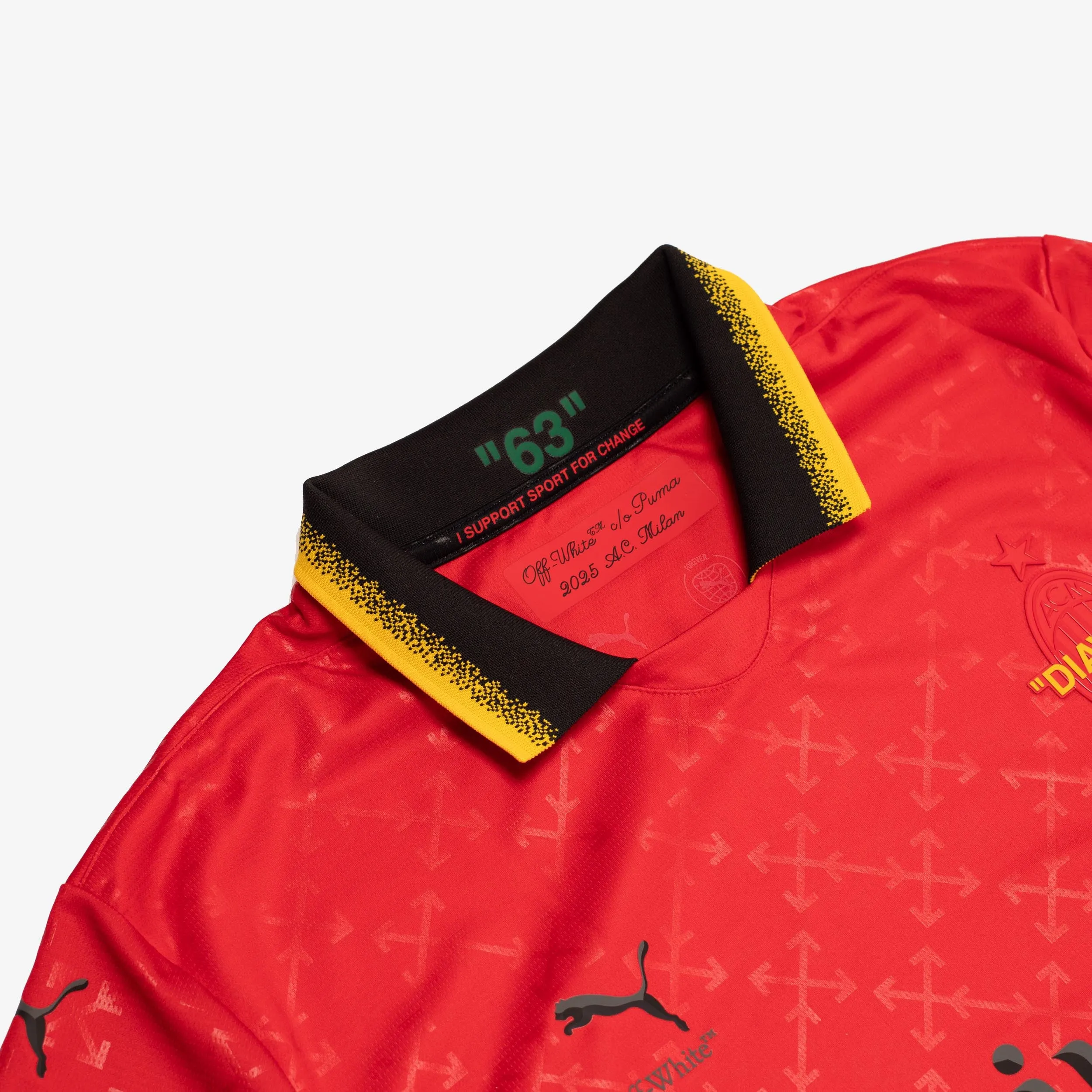 AC Milan Replica Jersey x Off-White