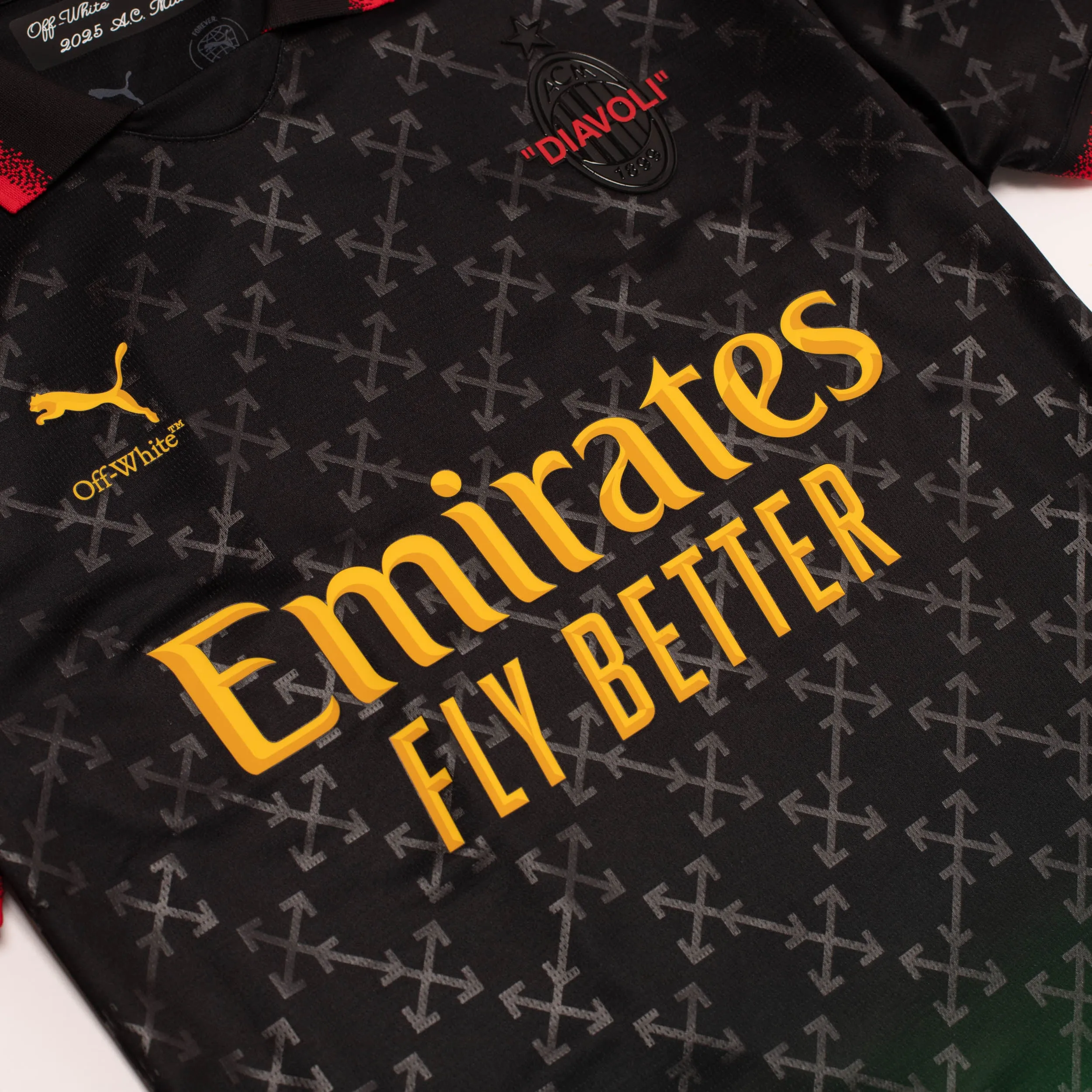 AC Milan Replica Jersey x Off-White