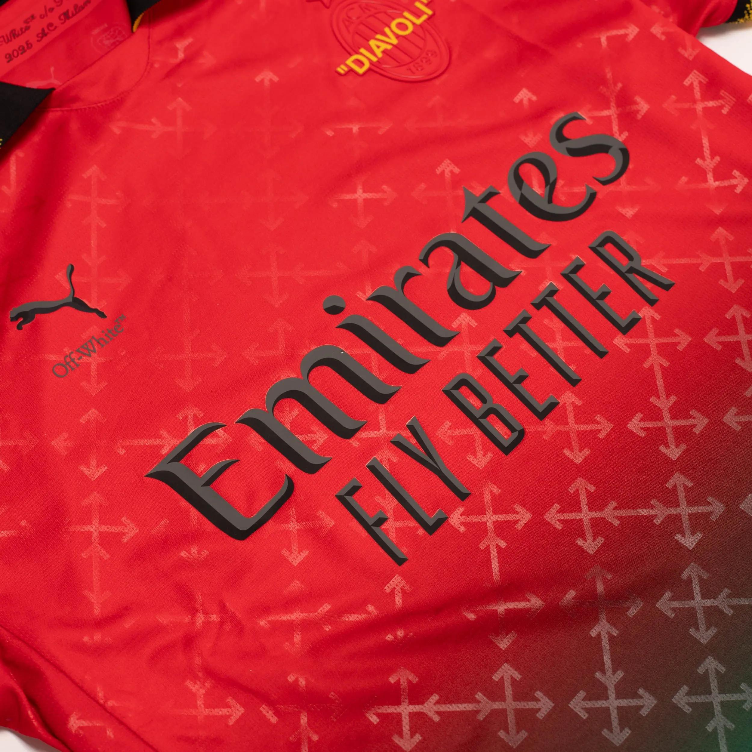 AC Milan Replica Jersey x Off-White