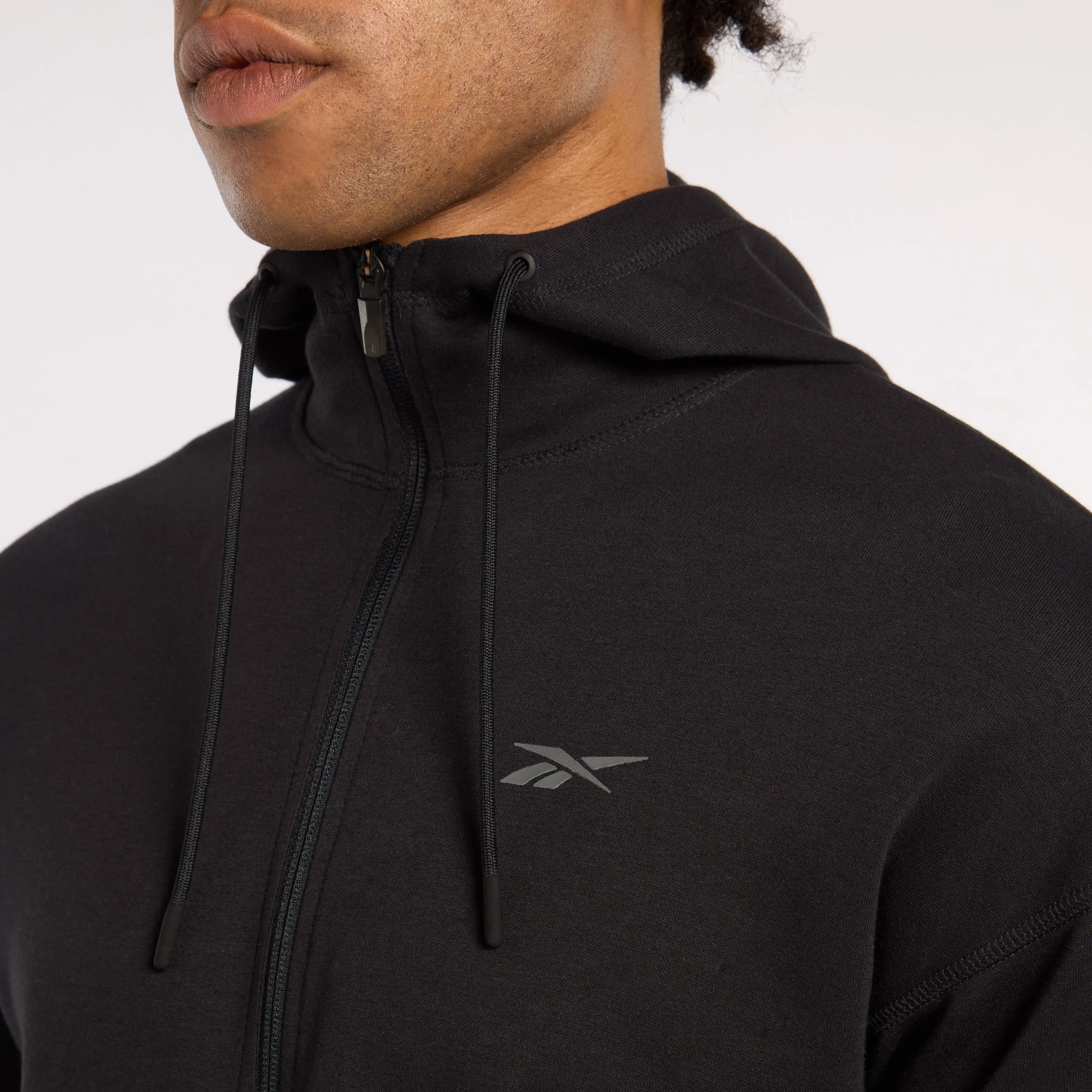 Athlete Full Zip Black