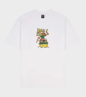 Bongo Brain T-shirt White