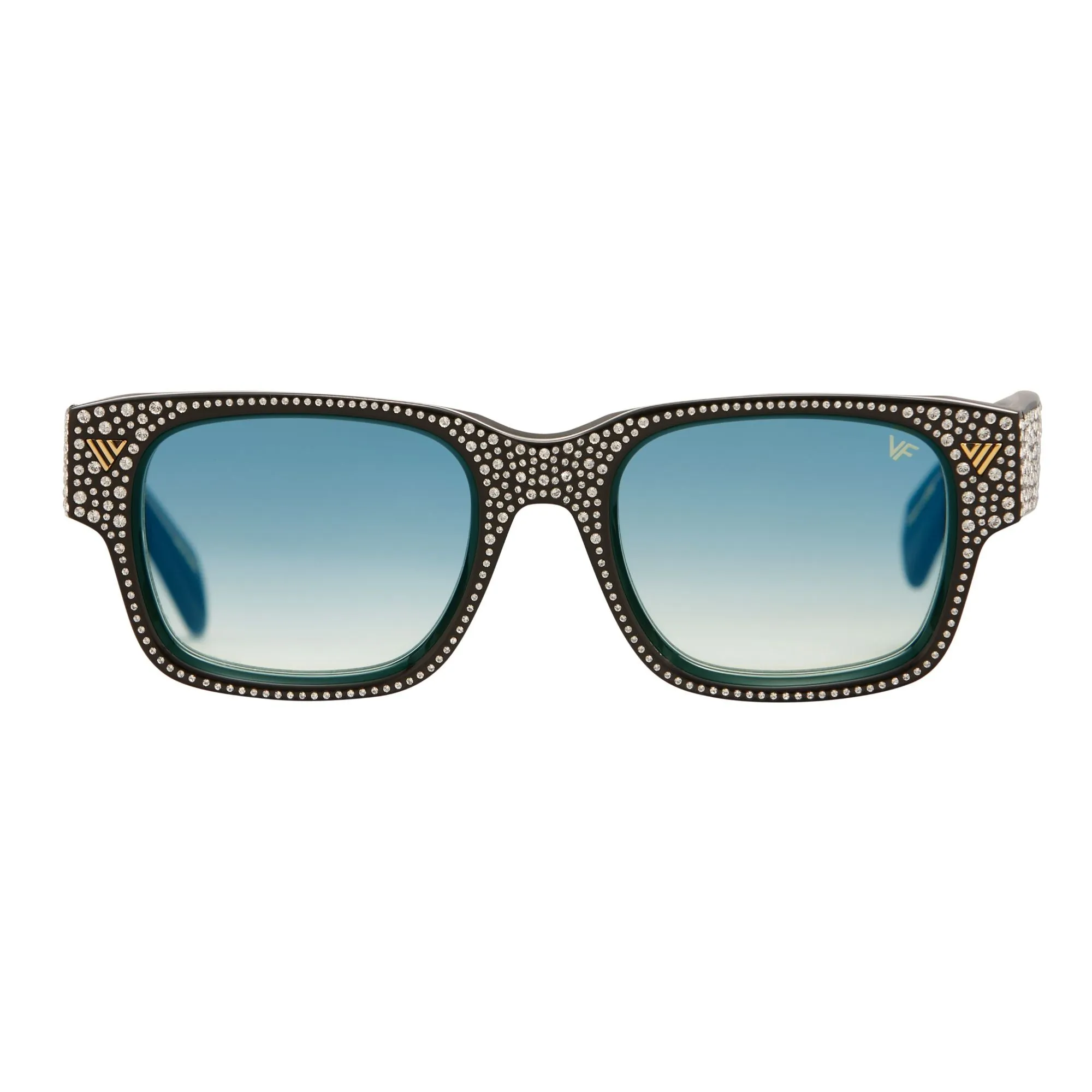 Bowie Black and Clear Swarovski Crystals Edition