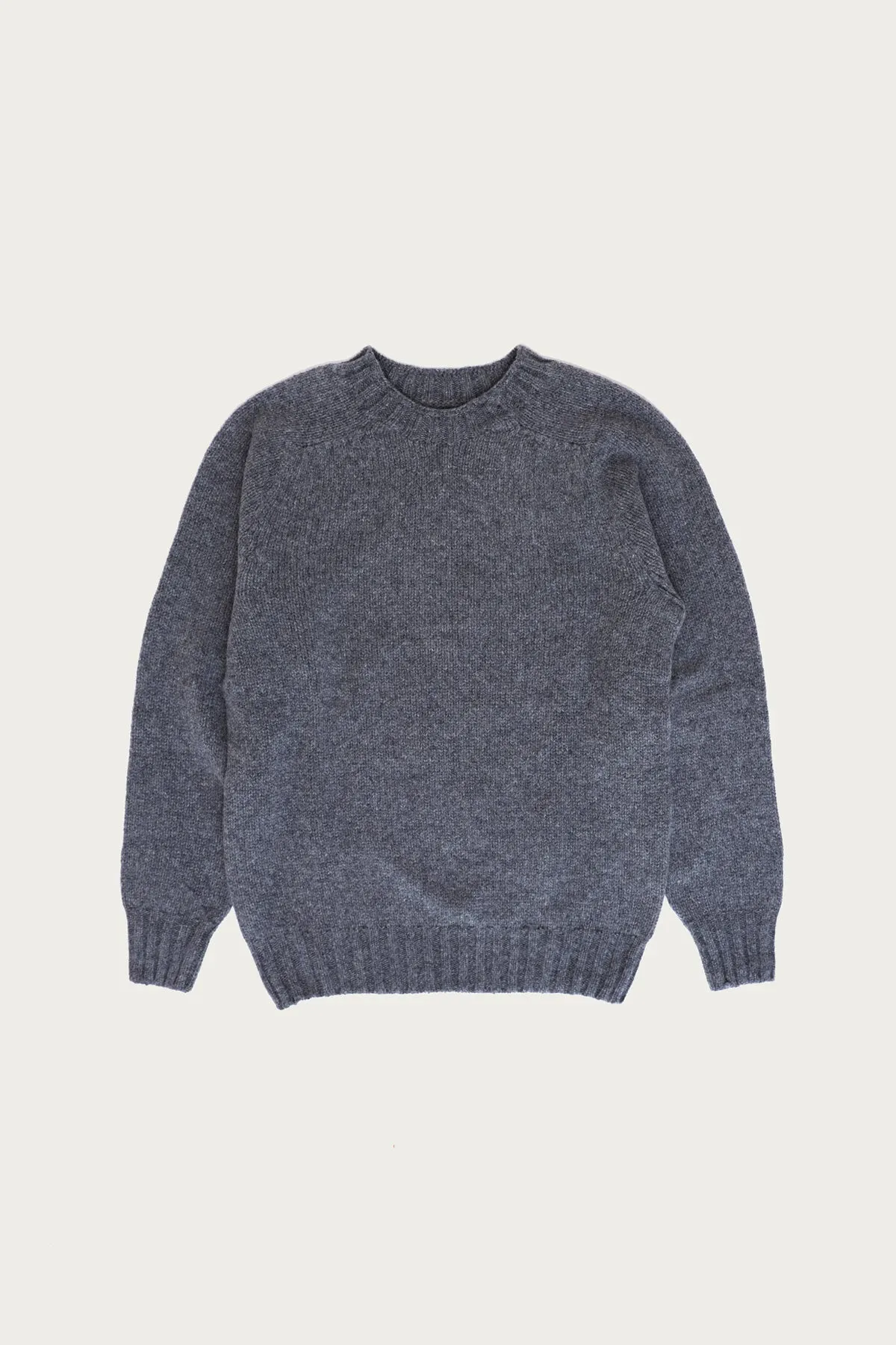 Boxy Space Knit - Med Grey