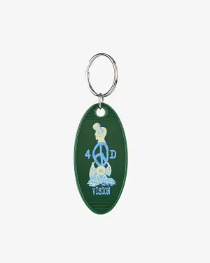 Brain Dead - 4D Vision Keychain - (Green)