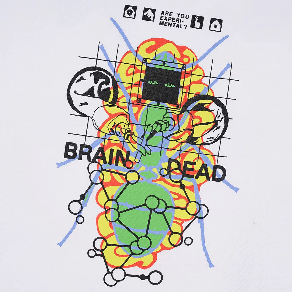 BRAIN DEAD FUTURE SOUNDS T-SHIRT // WHITE