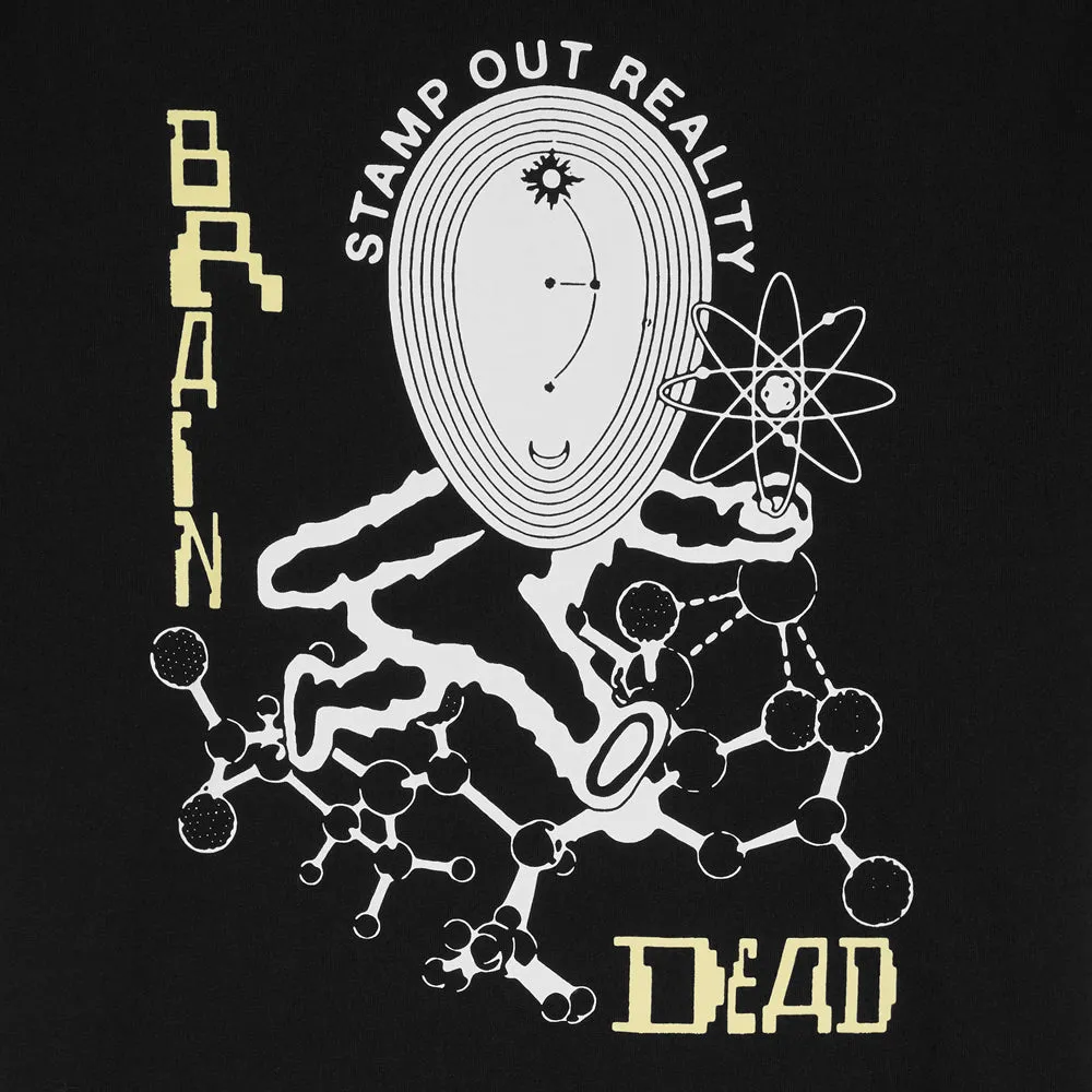 BRAIN DEAD HIDDEN TECH T-SHIRT // BLACK