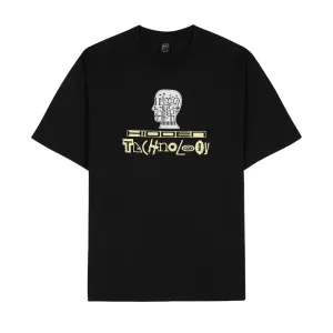 BRAIN DEAD HIDDEN TECH T-SHIRT // BLACK