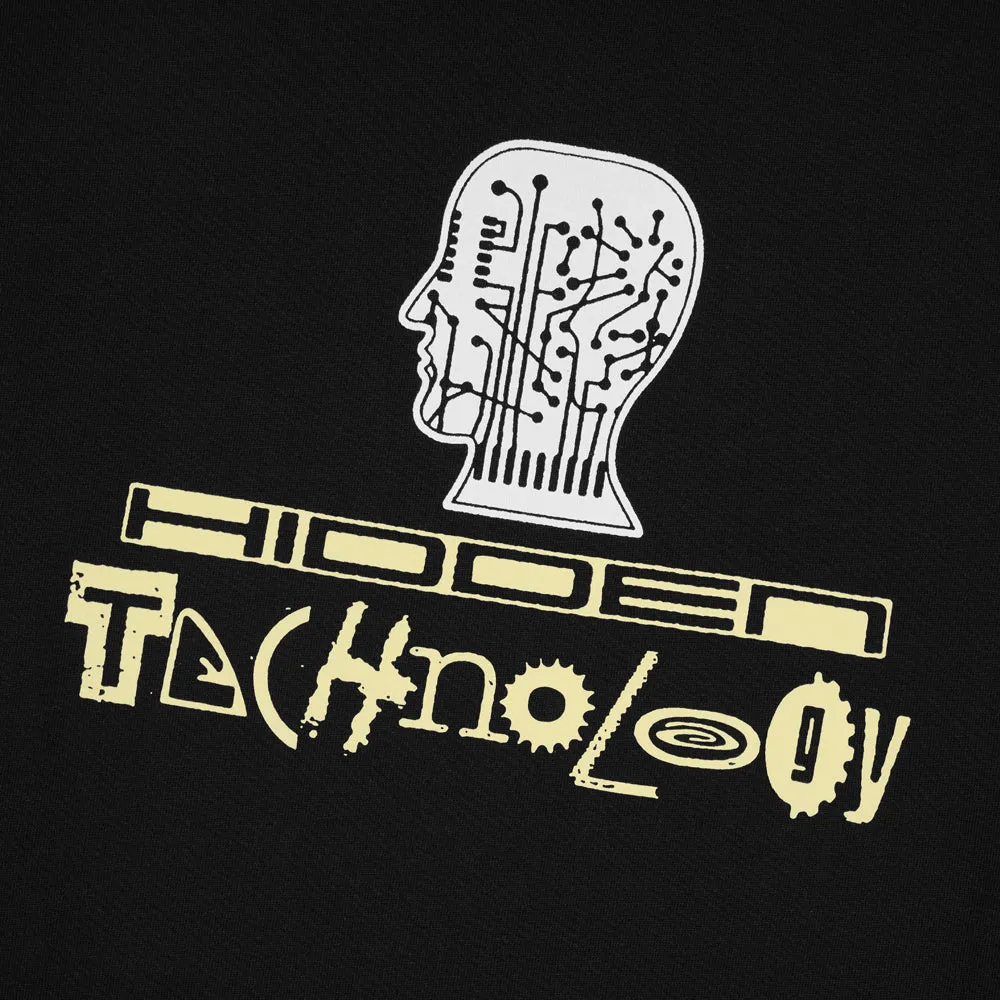 BRAIN DEAD HIDDEN TECH T-SHIRT // BLACK