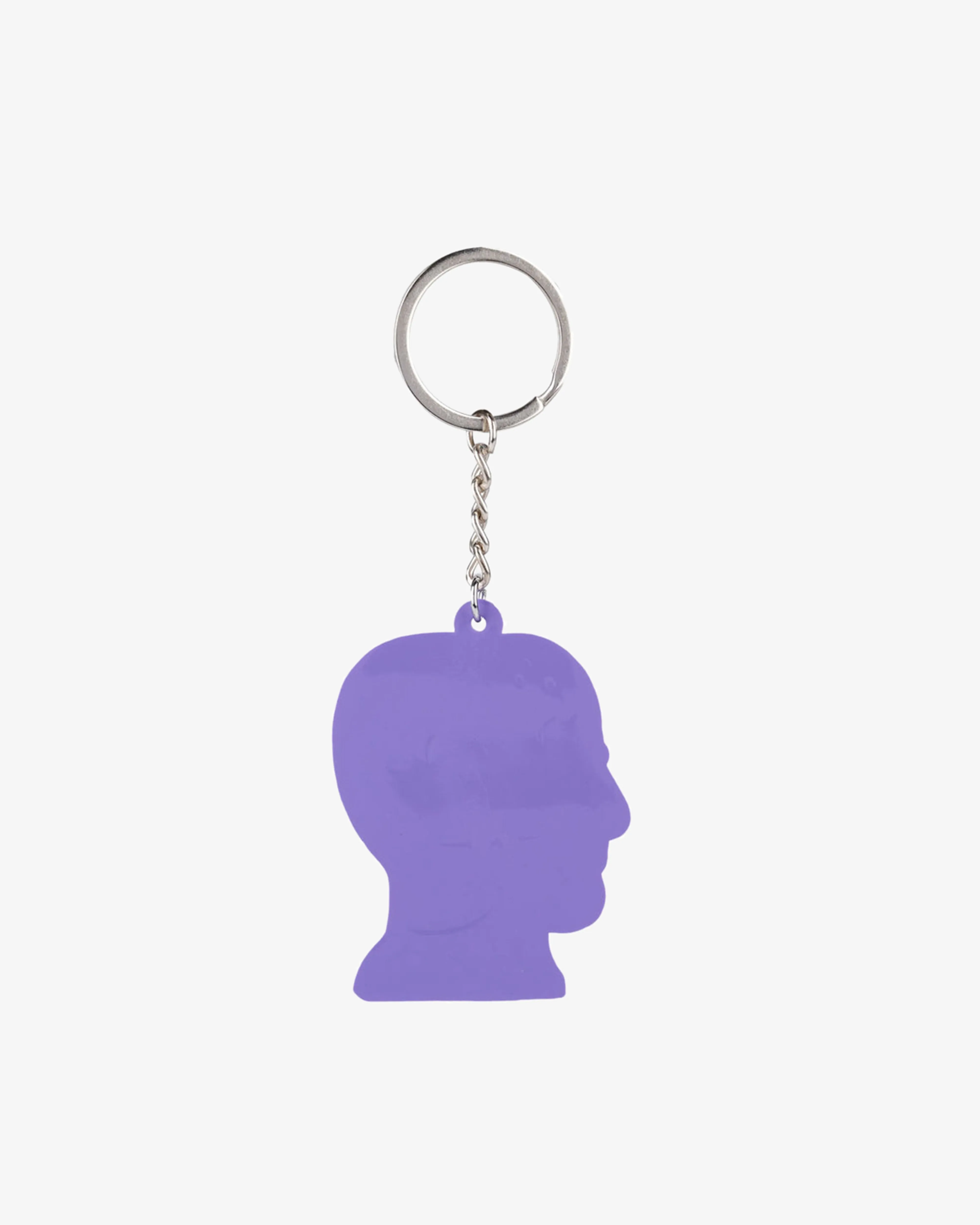 Brain Dead - Logohead Keychain - (Red)