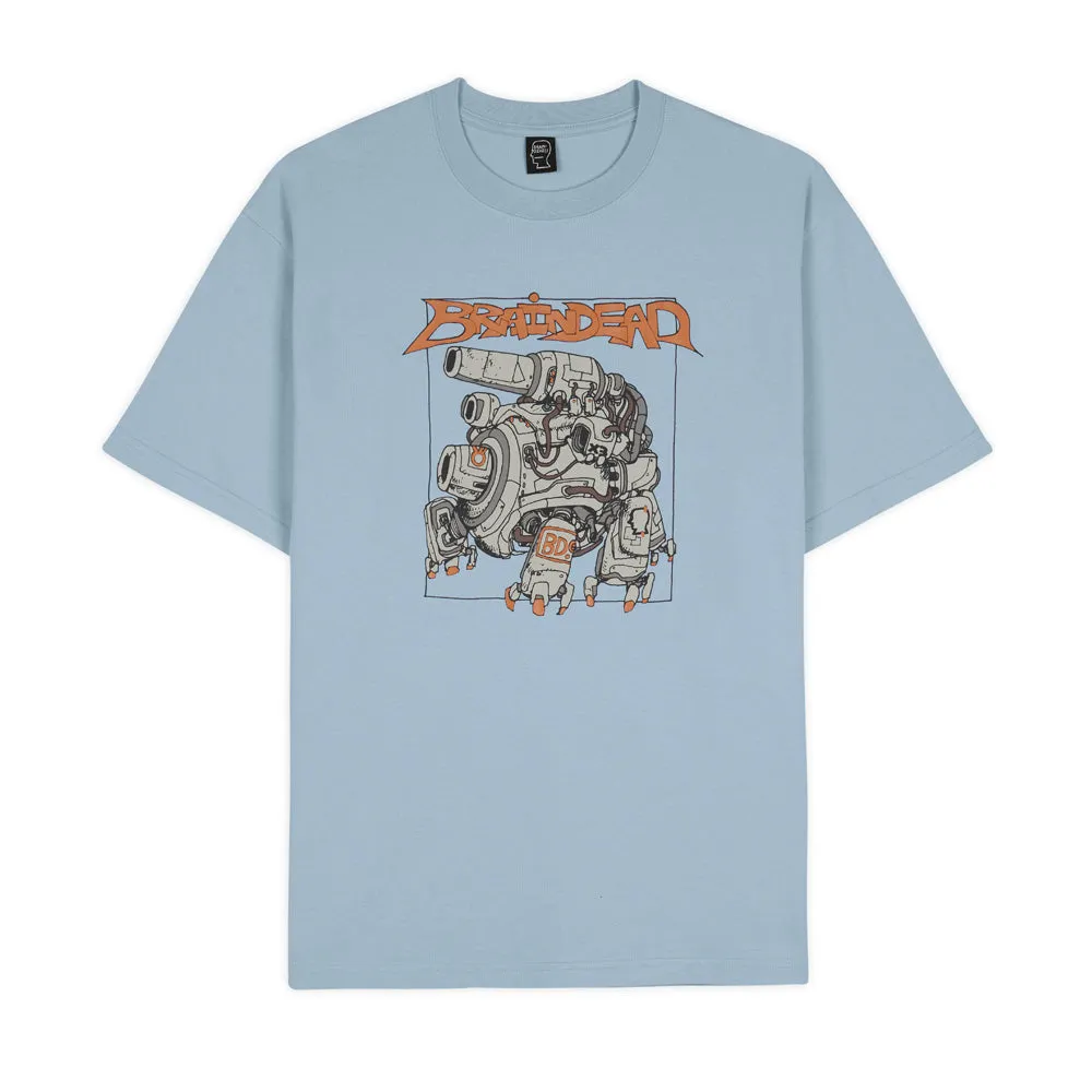 BRAIN DEAD MECH TANK T-SHIRT // SLATE