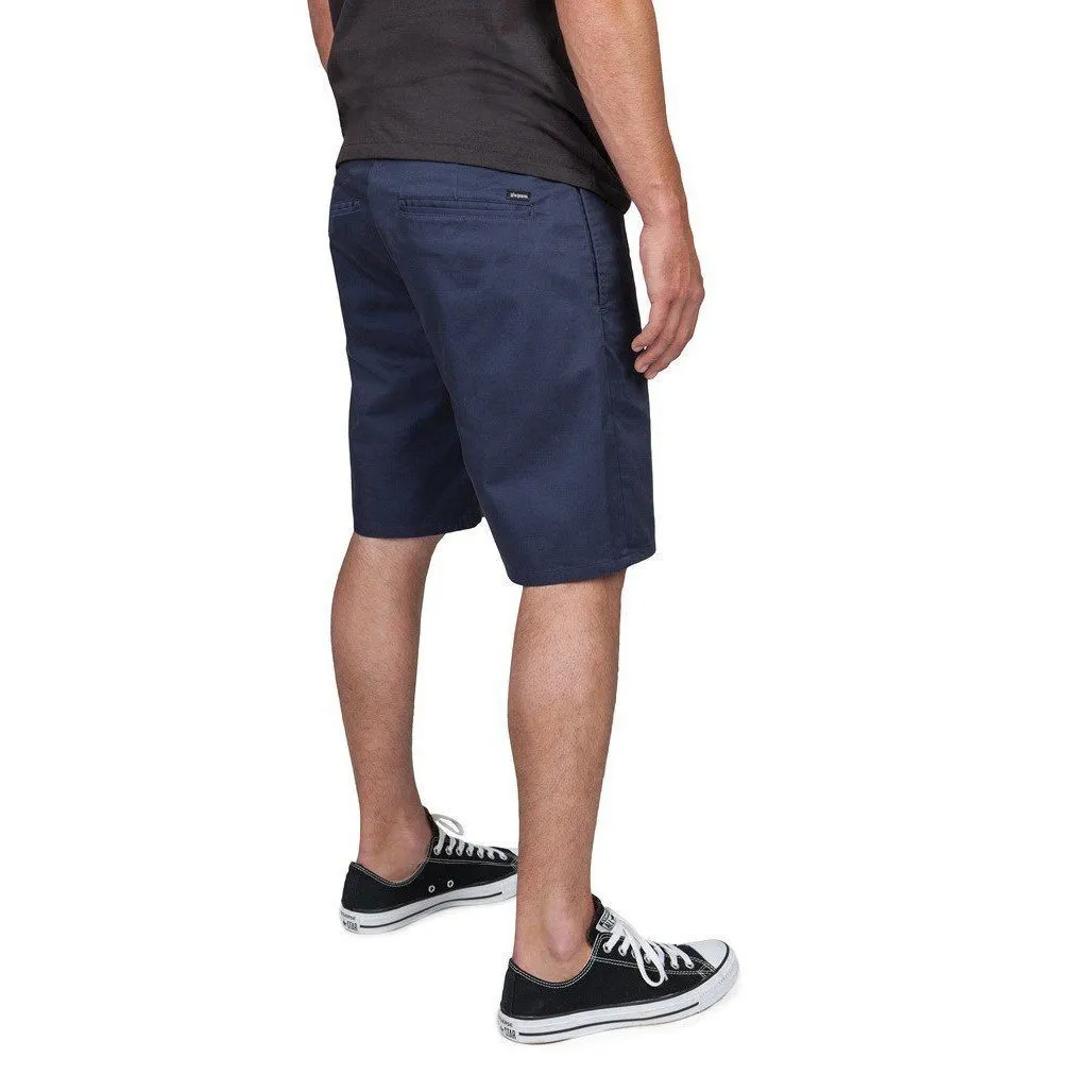 BRIXTON CARTER RELAXED FIT CHINO SHORT INDIGO 116-04041-0811