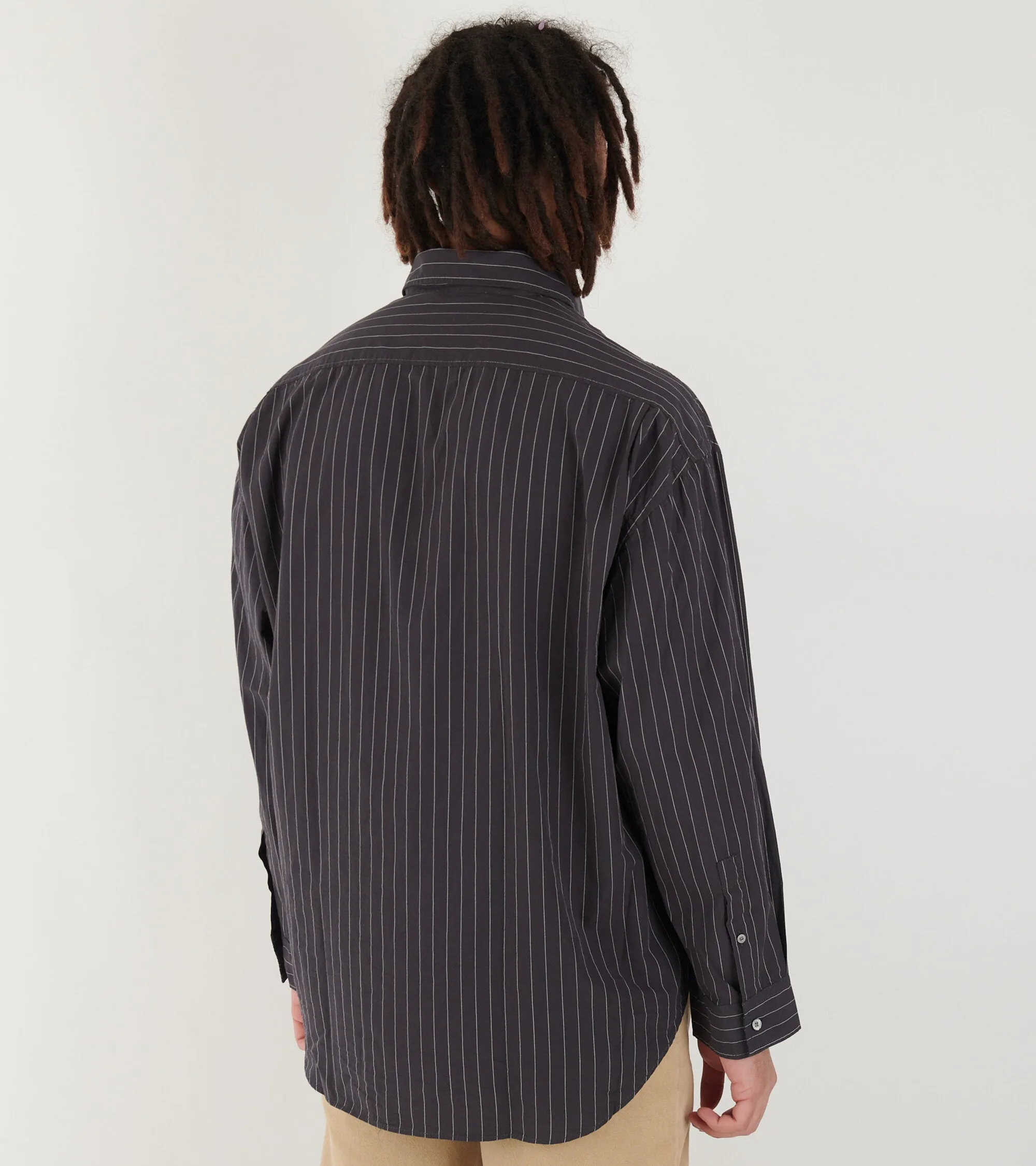 Button Up Shirt Black/White