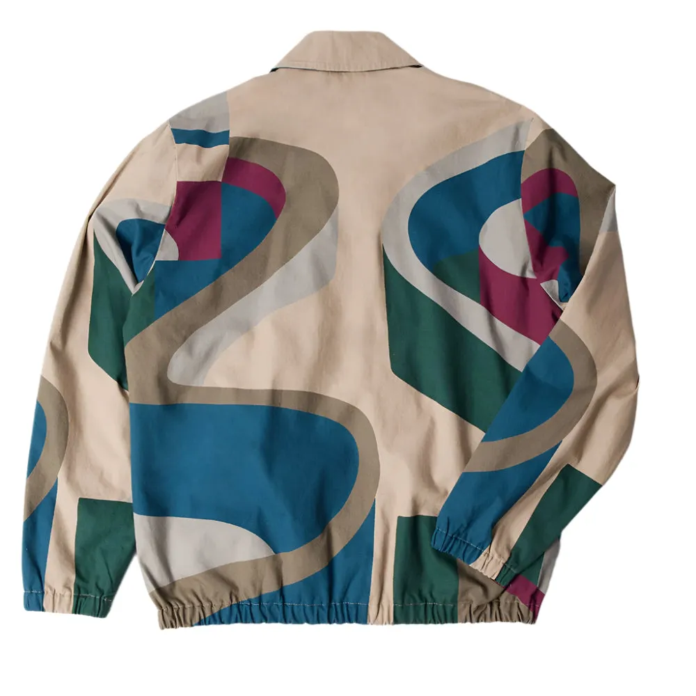BY PARRA THE WALL CAMO JACKET // SAND