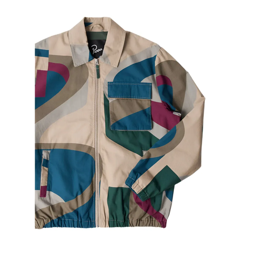 BY PARRA THE WALL CAMO JACKET // SAND