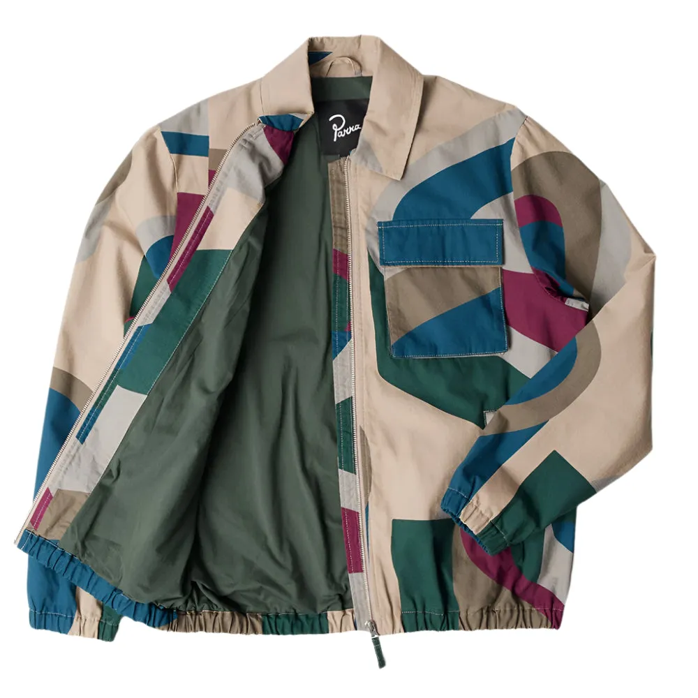 BY PARRA THE WALL CAMO JACKET // SAND