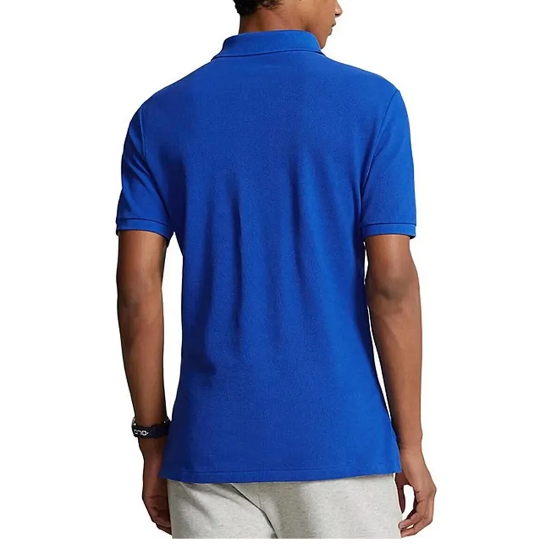 CLASSIC FIT POLO 1992 MESH SHORT SLEEVE SHIRT BLUE