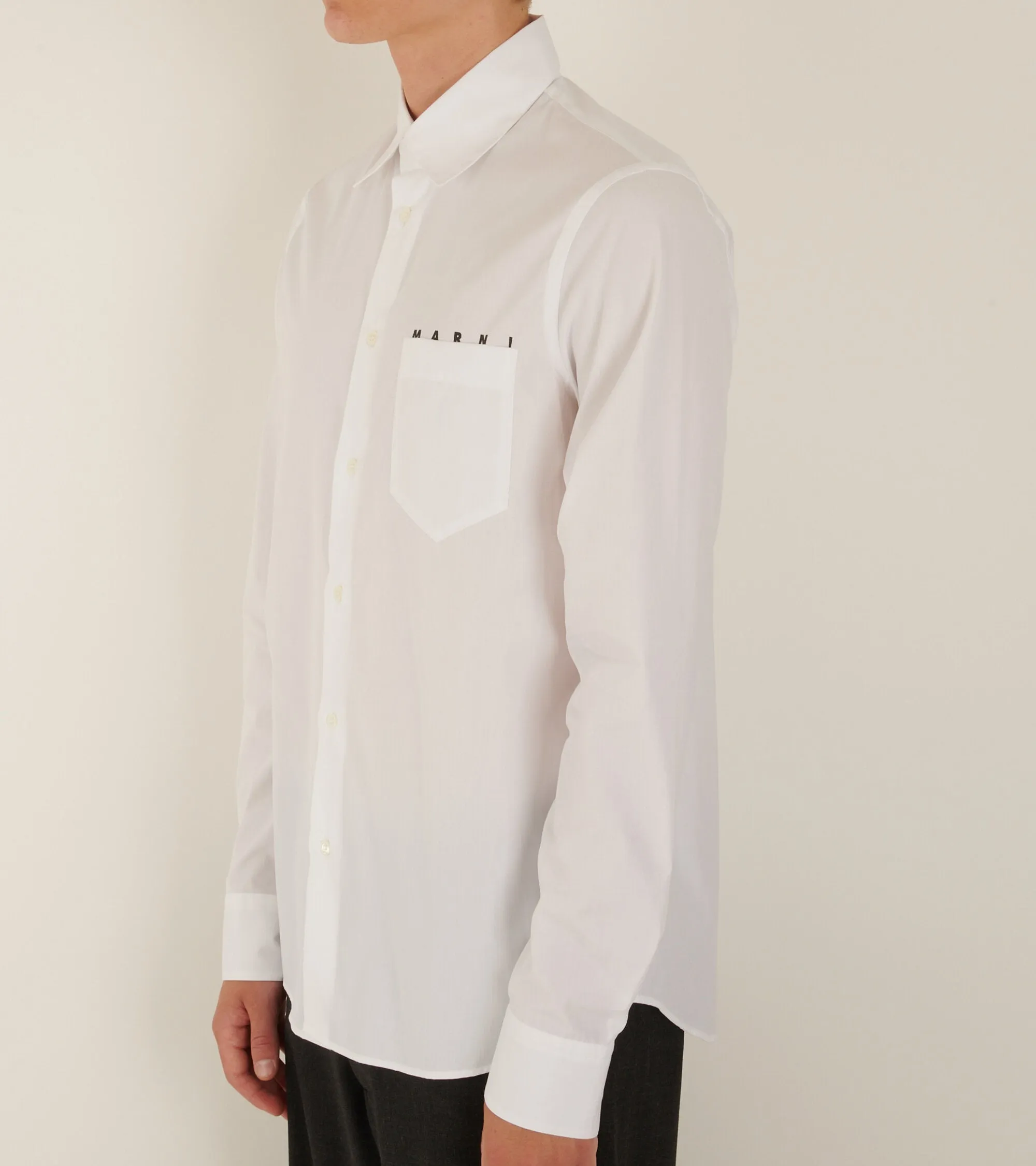Classic Logo Shirt White