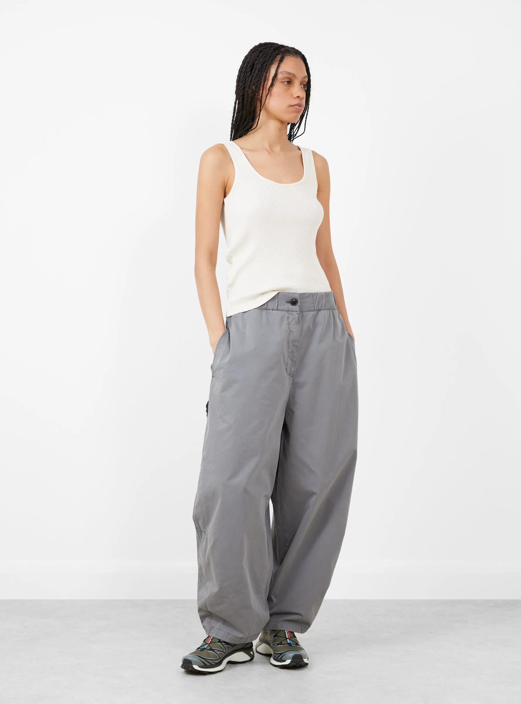 Fine Twill Sultan Pants Asphalt