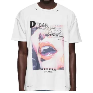 INSIDE OUT TEE DREAMS BRILLIANT WHITE
