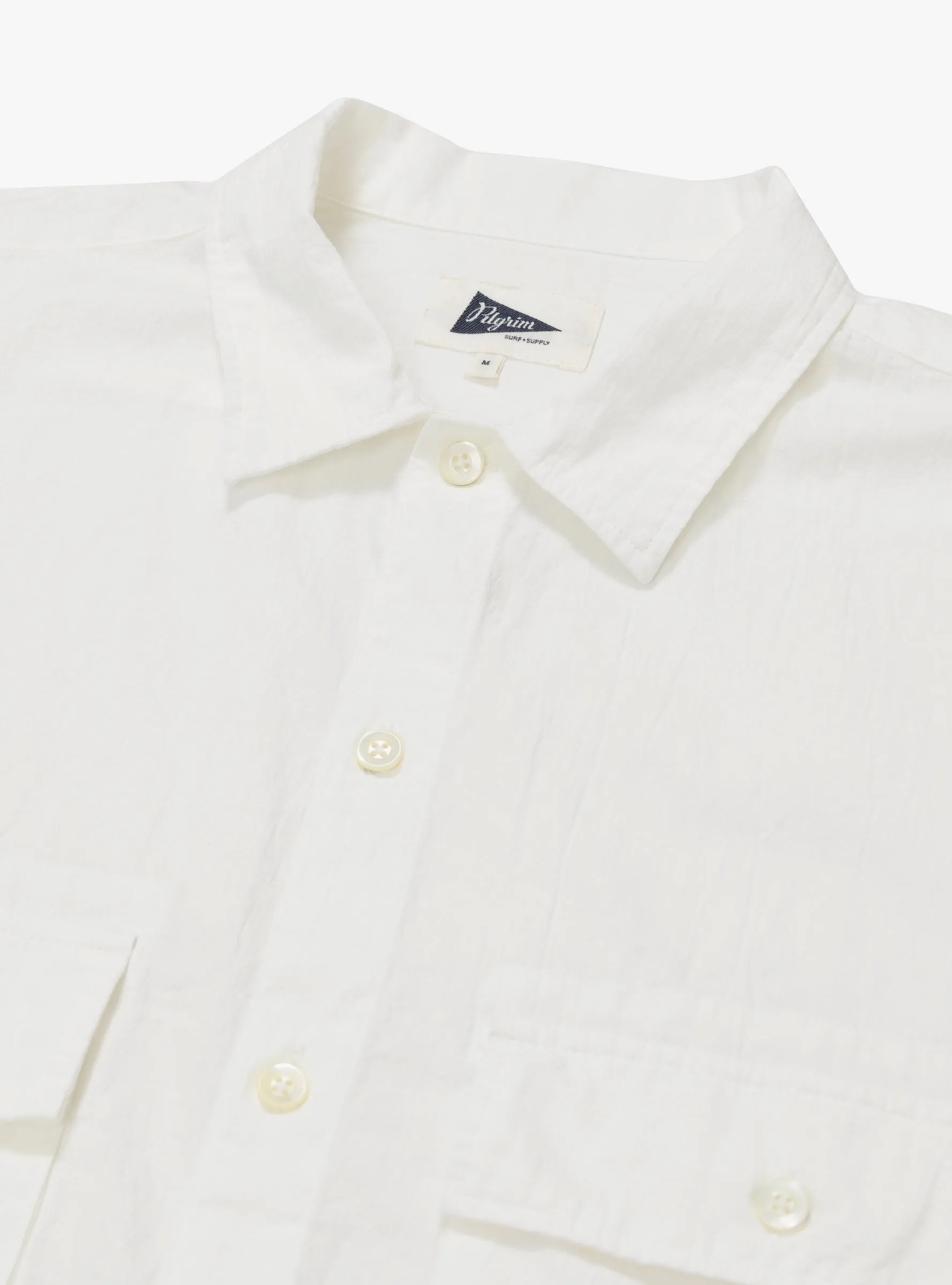 Ivan Short Sleeve Shirt White