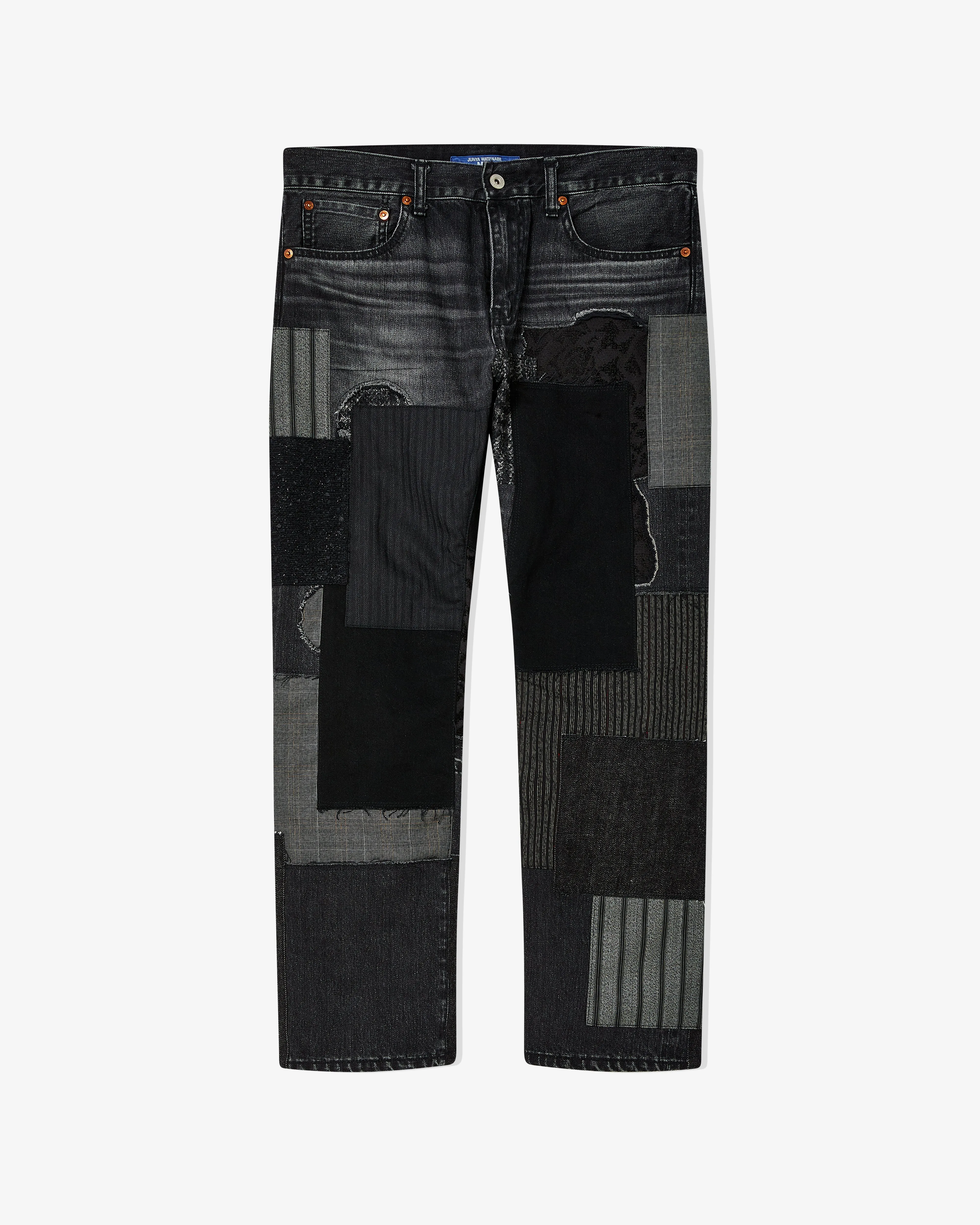 Junya Watanabe Man - Men's Patchwork Jeans - (Black/Mix)
