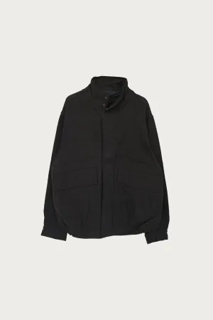 Lady White Co. x Phigvel - Hooded Sporting Blouson - Ink Black