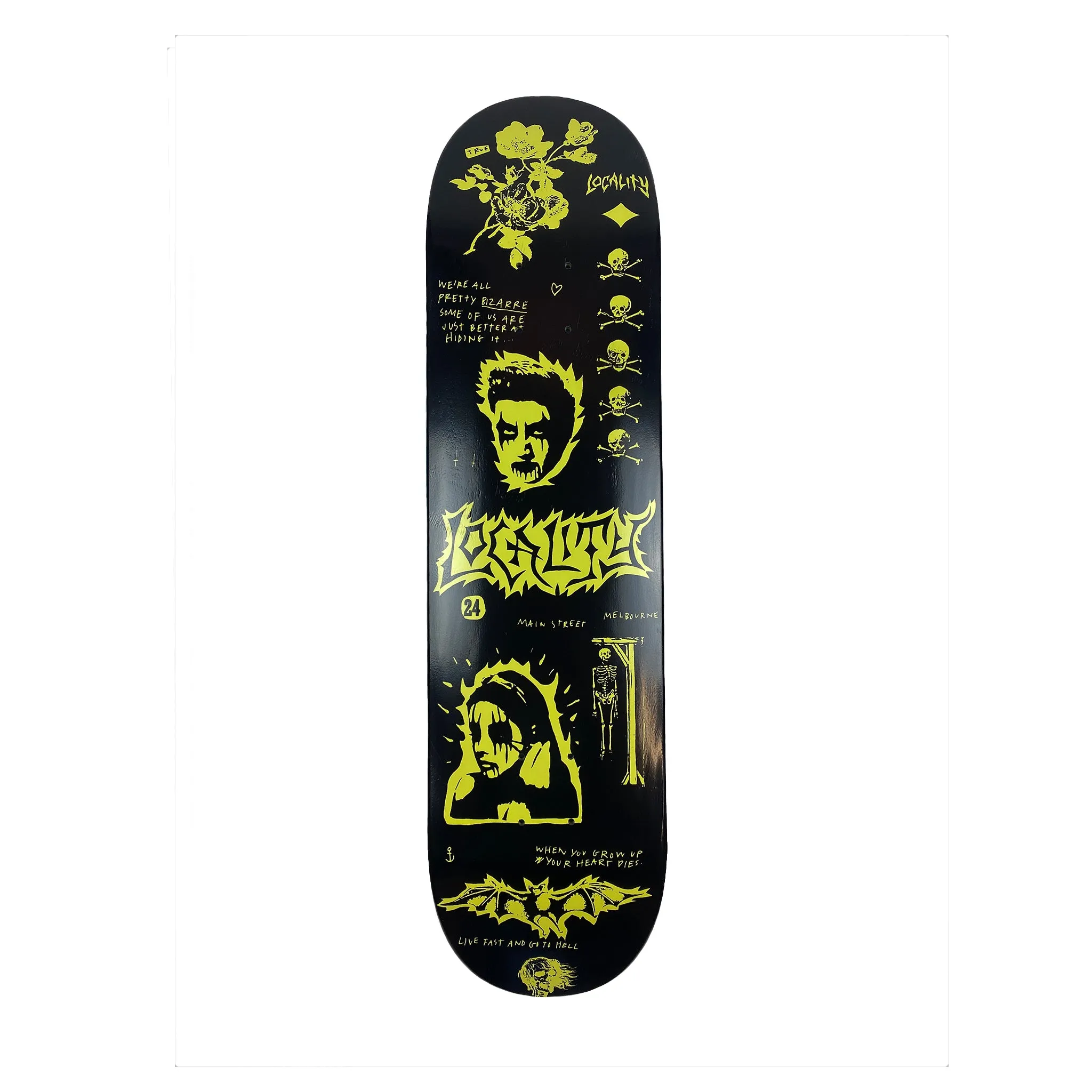 Locality Pretty Bizarre Deck 8.0 Yellow