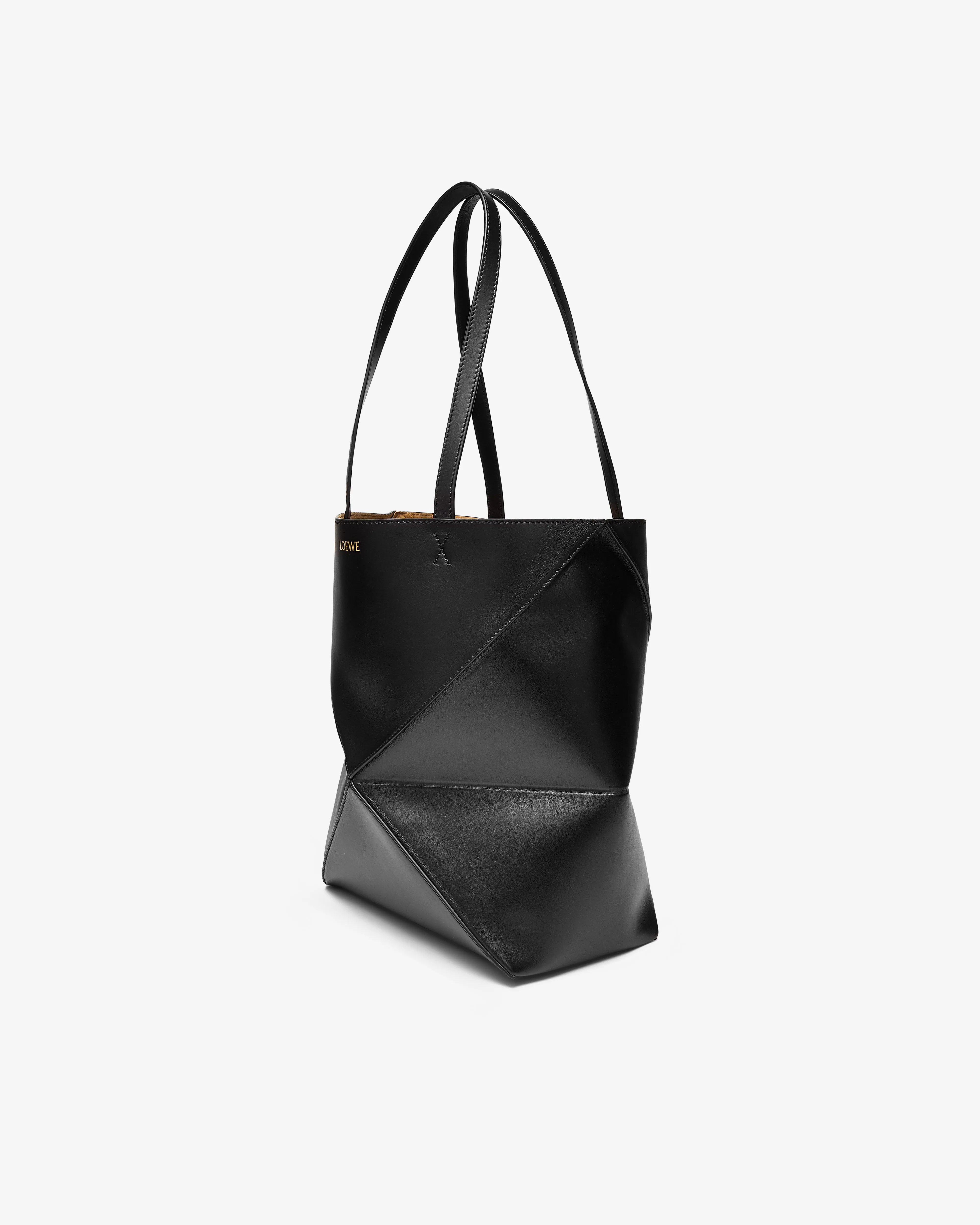 Loewe - Women's Medium Puzzle Fold Tote - (Black)