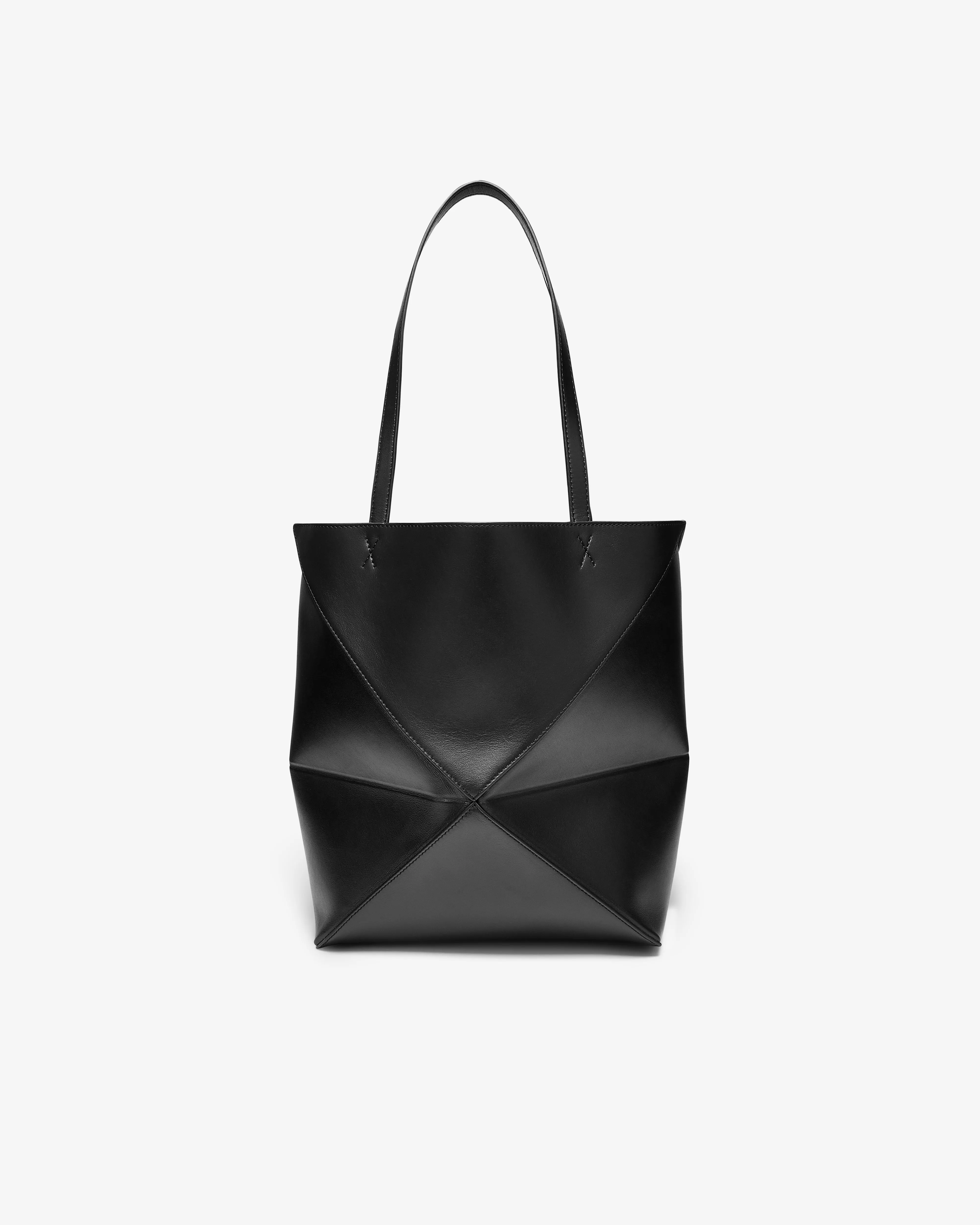 Loewe - Women's Medium Puzzle Fold Tote - (Black)