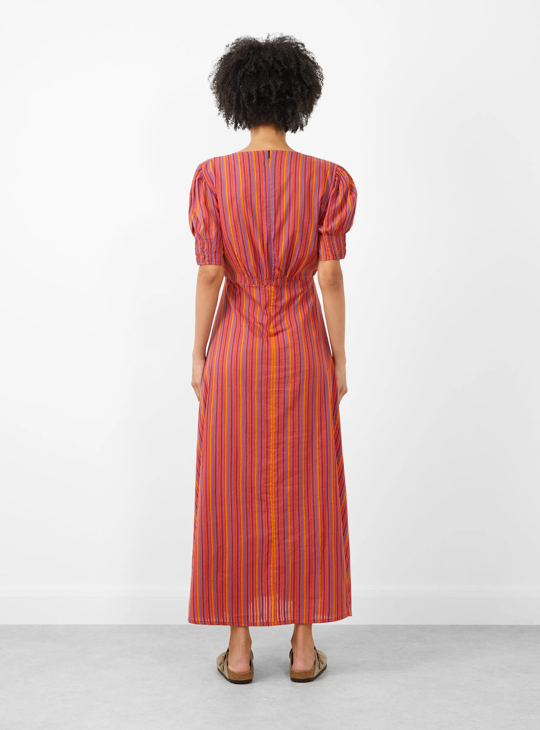 Ninon Hand Woven Long Dress Automne