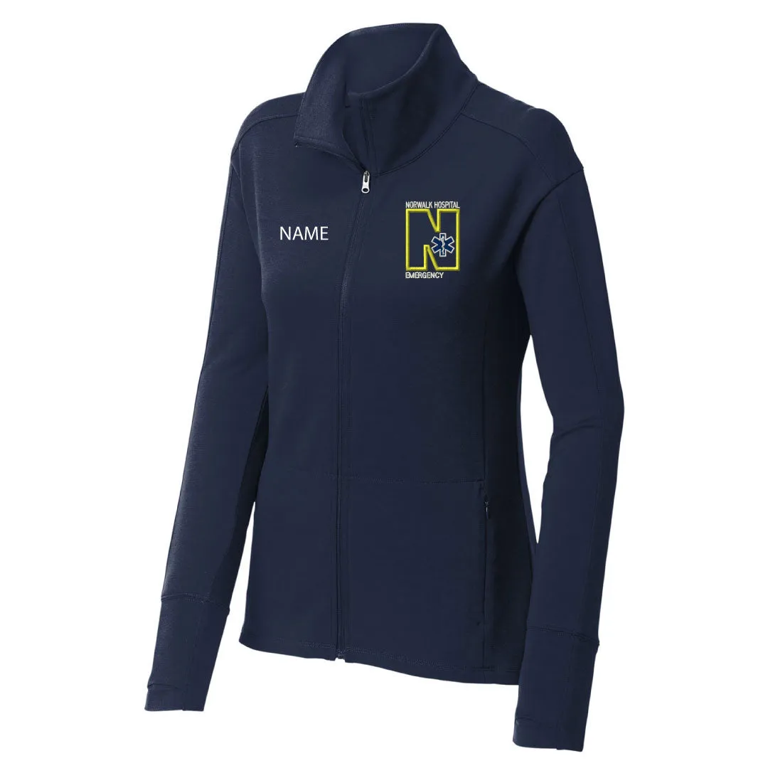Norwalk Hospital Emergency Wicking Fleece Full Zip