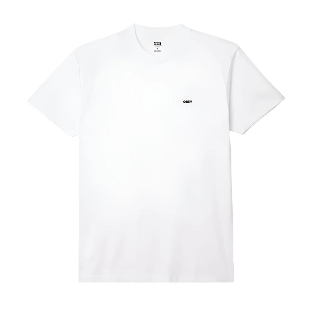OBEY DRINK CUDE OIL CUP TEE // WHITE