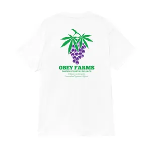 OBEY FARMS TEE // WHITE