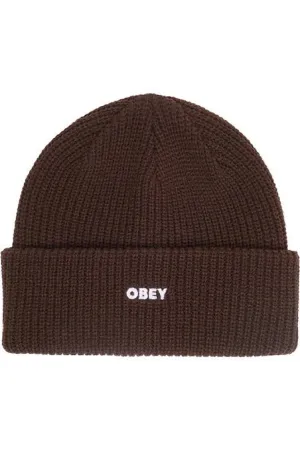 Obey Future Beanie | Java Brown