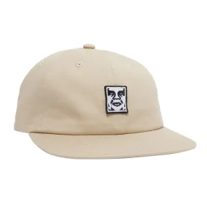 OBEY ICON PATCH PANEL STRAPBACK // SILVER GREY
