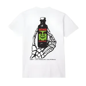 OBEY MIND CONTROL TEE // WHITE