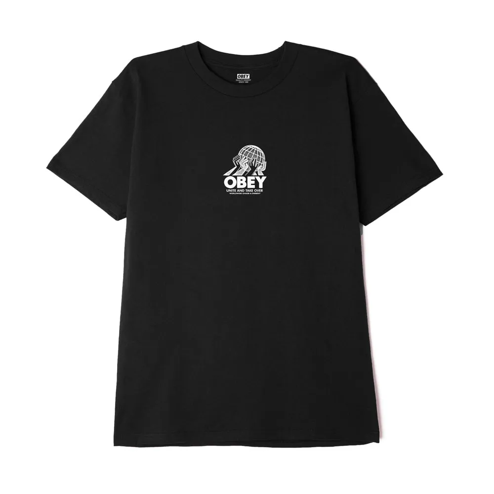 OBEY UNITE TEE // BLACK