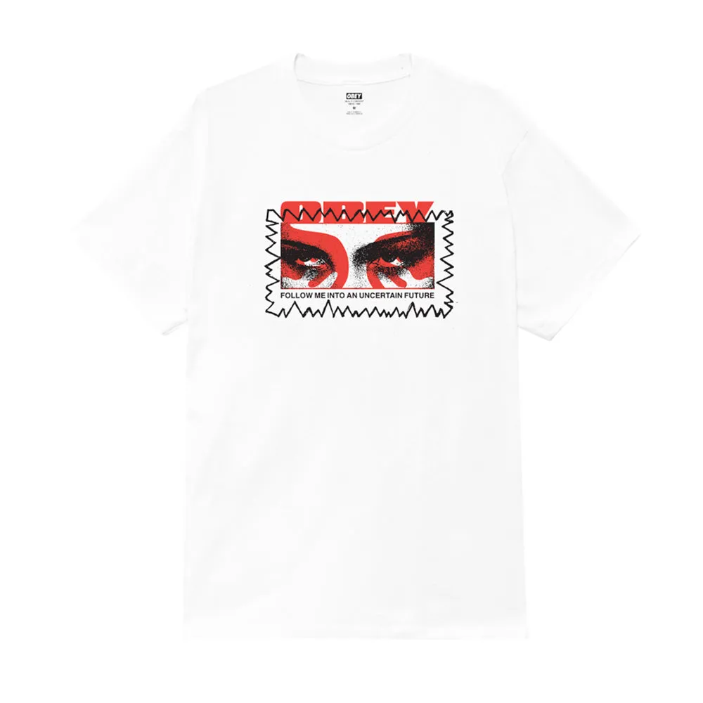 OBEY VITAL SIGNS TEE // WHITE