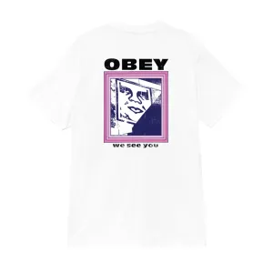 OBEY WE SEE YOU TEE // WHITE