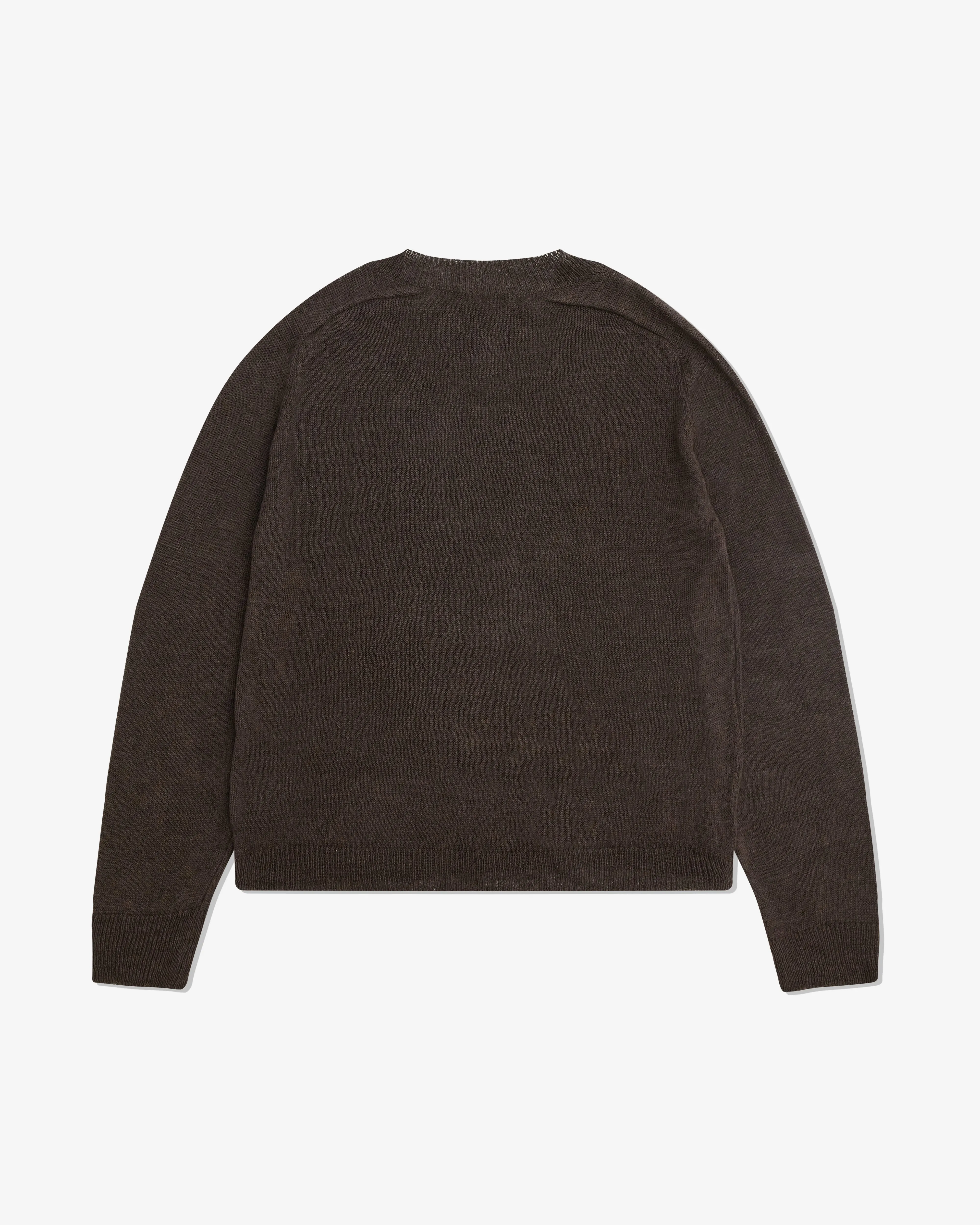 Our Legacy - Men's Rue V-Neck - (Nori Green Cyclone Linen)