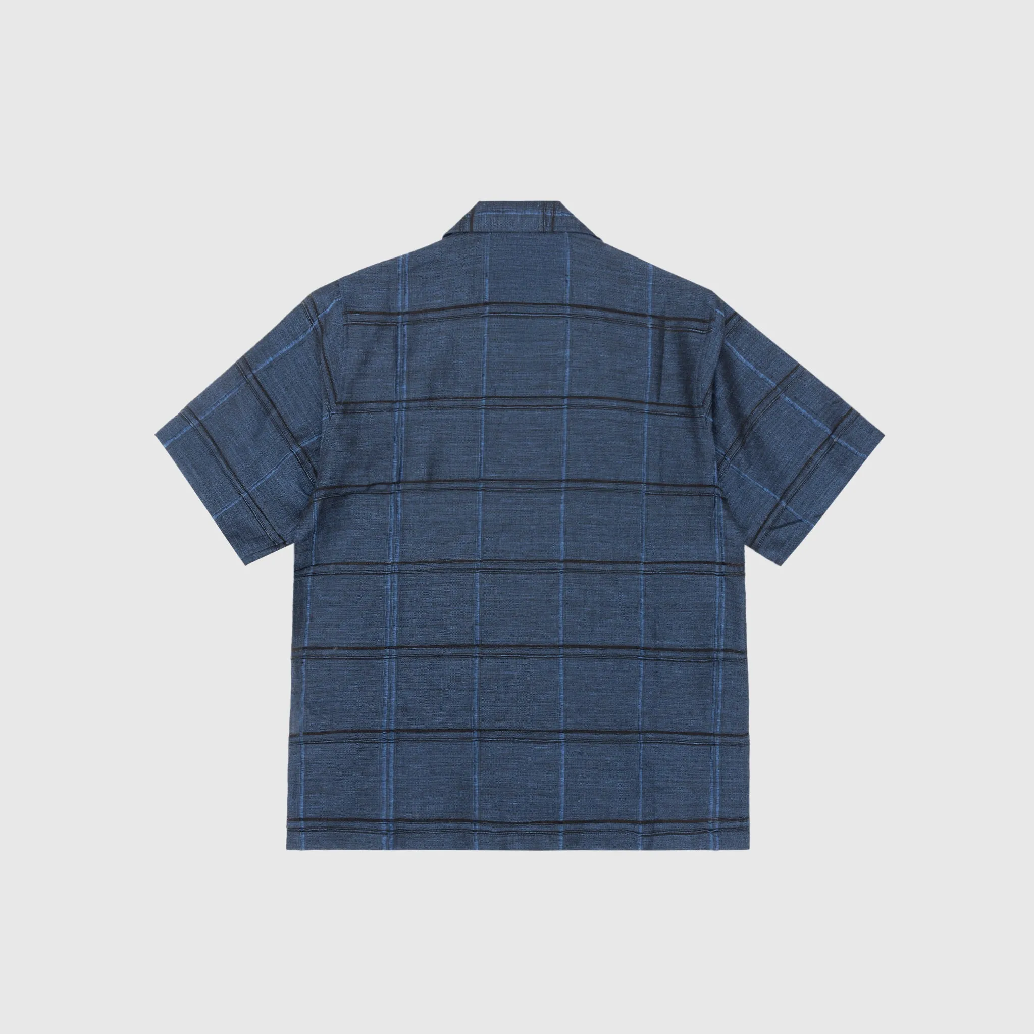PLAID JACQUARD CABANA SHIRT