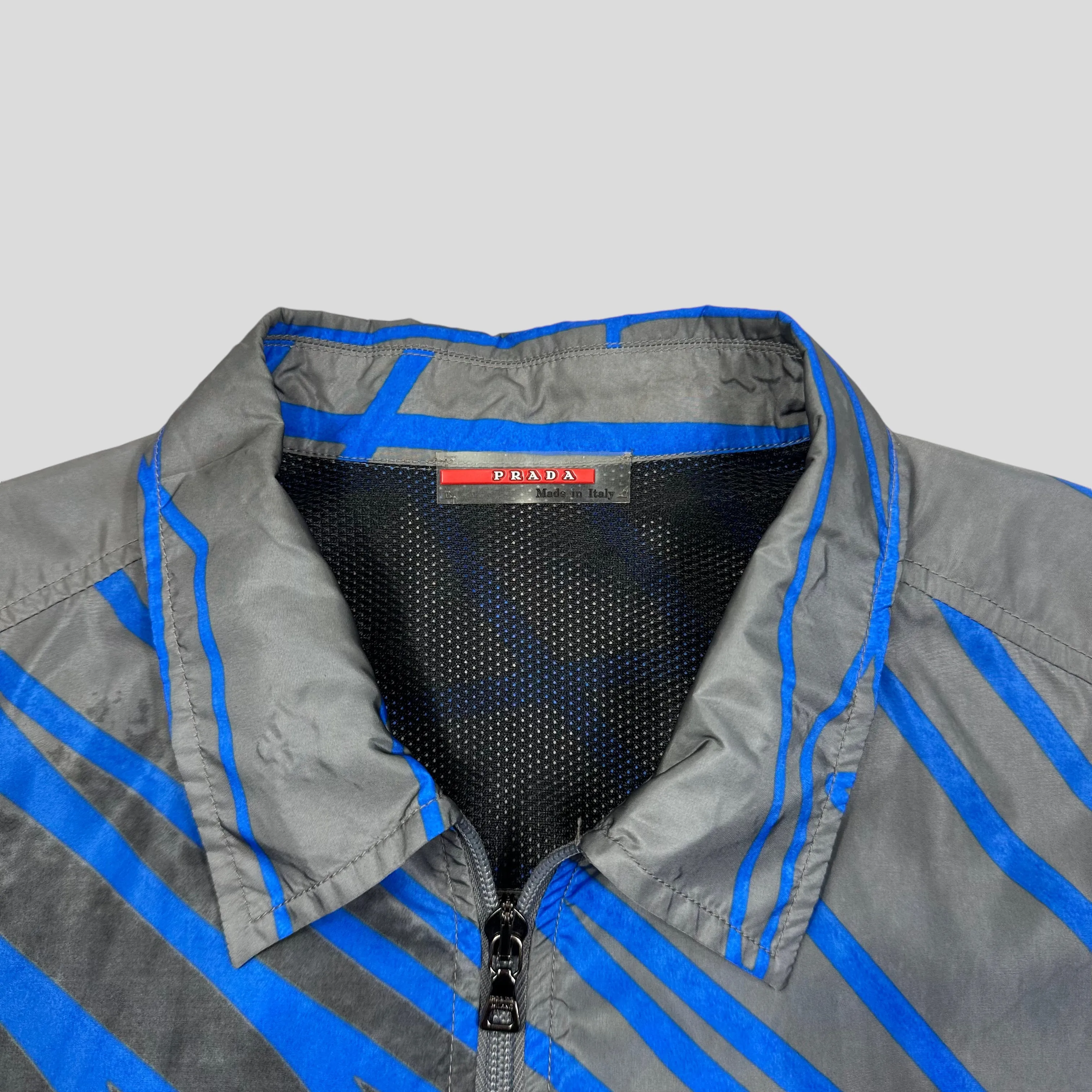 Prada Sport 00's Vibrations Print Nylon Ventilated Jacket - XL