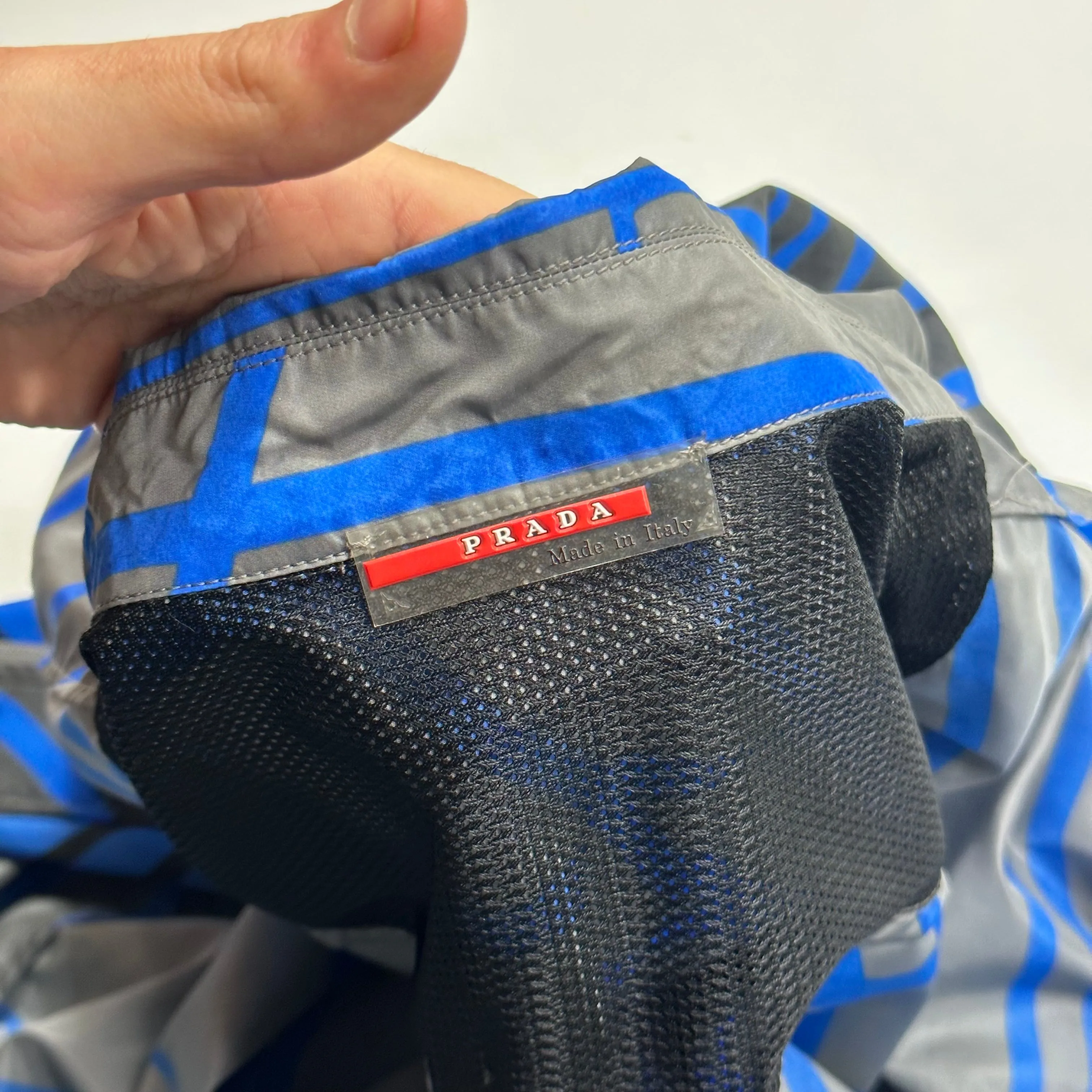 Prada Sport 00's Vibrations Print Nylon Ventilated Jacket - XL