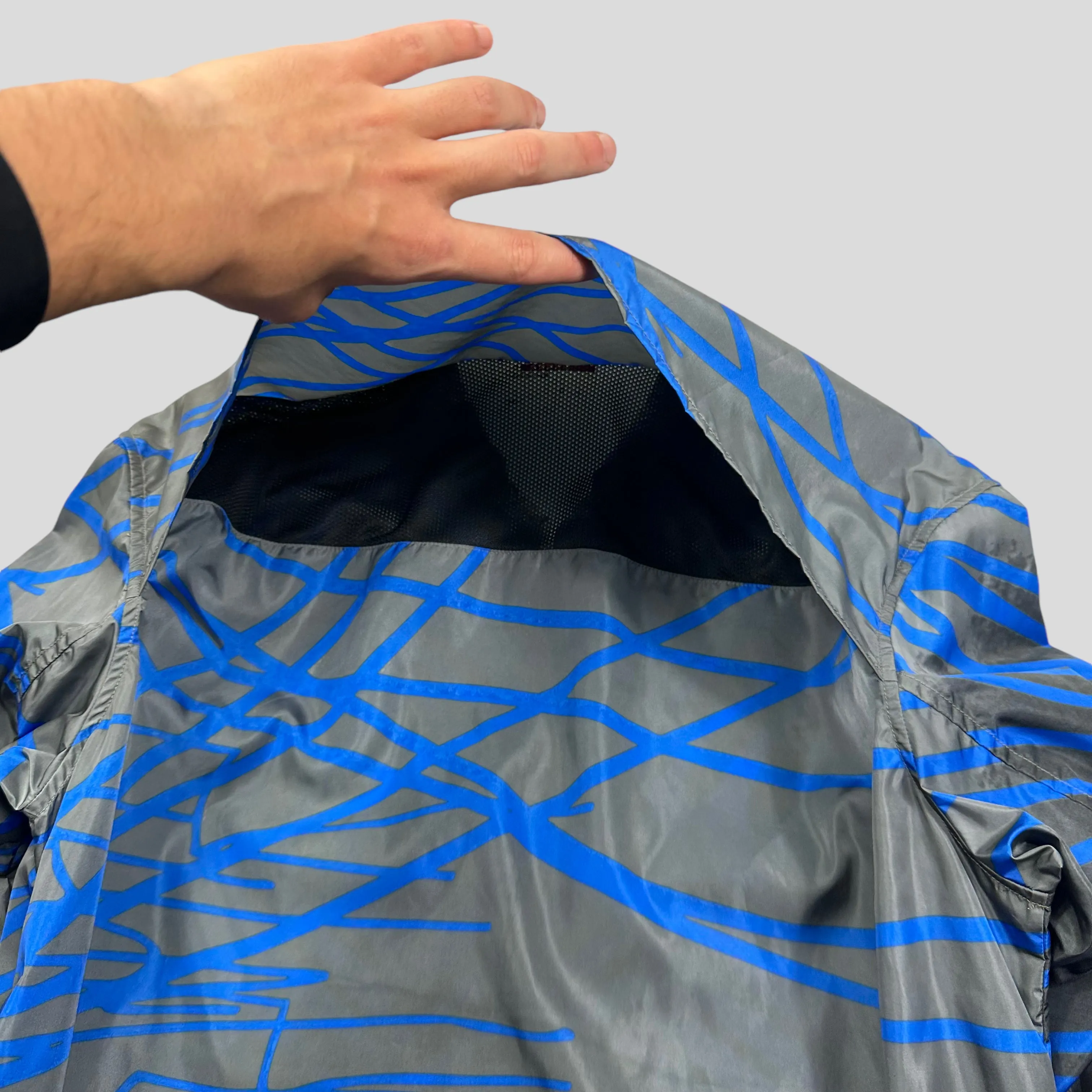Prada Sport 00's Vibrations Print Nylon Ventilated Jacket - XL